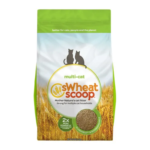 25 Lb Swheat Scoop Multi Cat - Litter